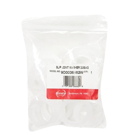 Danco 36662W Slip Joint Washer 1.5 x 1.25 in. 4139010